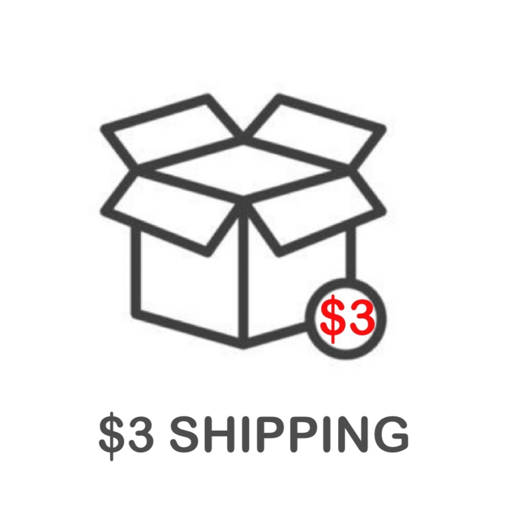 Get $3 shipping!